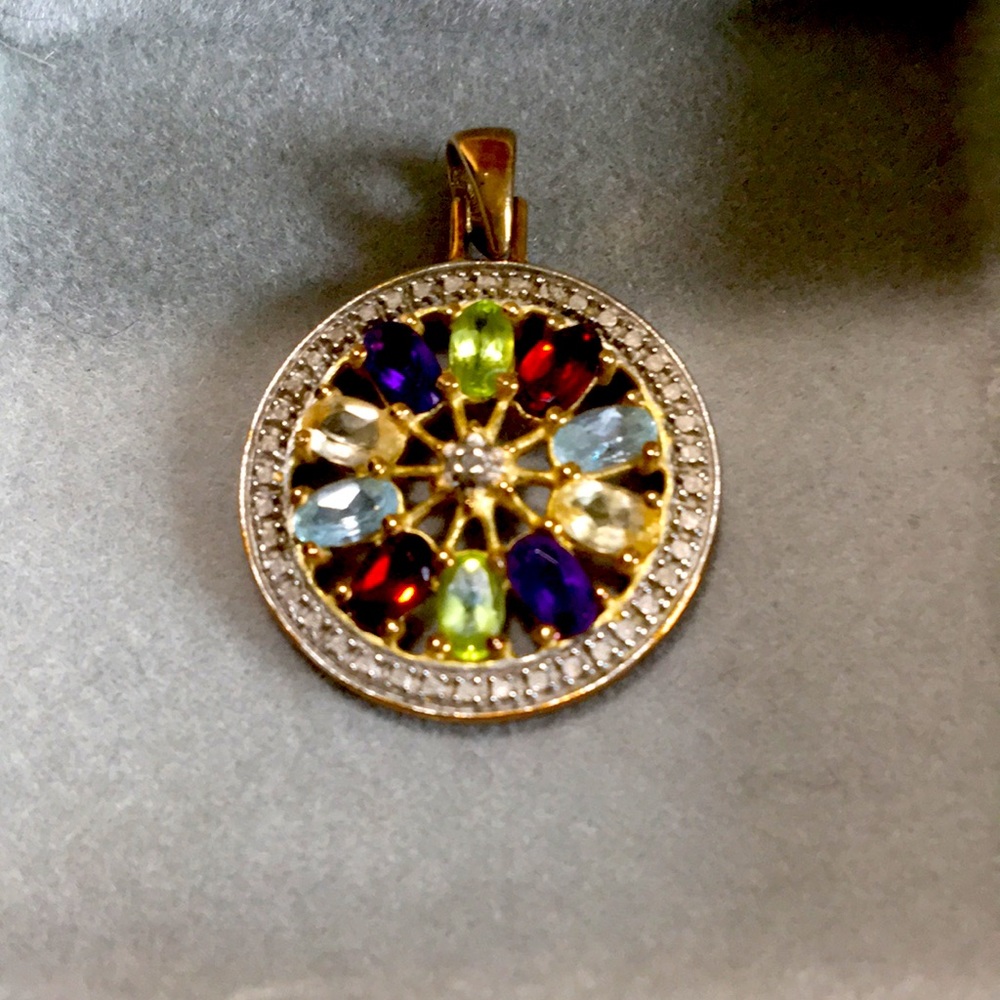 Pendant gold plated over Sterling